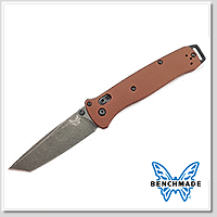 Benchmade Bailout® 燒銅色陽極處理鋁柄全刃 Axis Lock 折刀- CPM-MagnaCut 鋼(DLC 戰鬥石洗處理)
