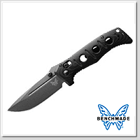 Benchmade Mini Adamas AXIS折刀/黑柄黑平刃(MagnaCut鋼)