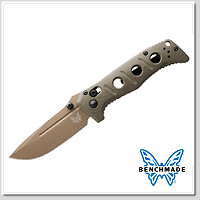 Benchmade Mini Adamas AXIS折刀/沙色平刃(MagnaCut鋼)