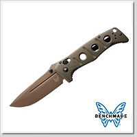 Benchmade Adamas AXIS折刀/綠G10柄沙色平刃(MagnaCut鋼)