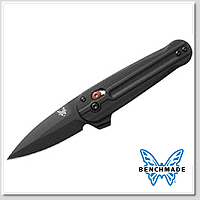 Benchmade Lowden 黑G10柄 AXIS Lock Flipper 折刀 -CPM-S90V鋼(黑色 Cerakote® 陶瓷塗層)