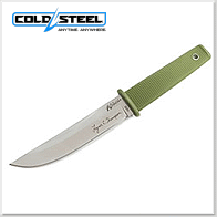 COLD STEEL LYNN THOMPSON SIGNATURE 綠柄KOBUN 限量簽名版直刀 -S35VN鋼 (Satin處理)【全球限量3000把】