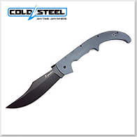 Cold Steel ESPADA XL 狼灰G10柄 Tri-Ad Lock 大折刀- AUS10A鋼 (黑色處理)