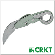CRKT Provoke Grivory 機械運動折刀 / 鼠尾草綠柄 - AUS 8鋼 (石洗處理)