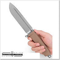 EXTREMARATIO DMP RANGER DESERT /Böhler N690鋼 .Forprene柄材 .注塑減震尼龍鞘 -直刀