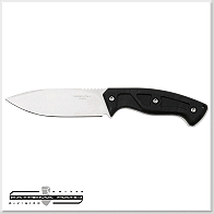 EXTREMA RATIO 極端武力 VENATUS F 霧面拉絲N690鋼 黑色G10柄 皮鞘 -直刀