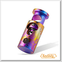 Keyunity KB02-T136P 彩色鈦金屬繩鎖