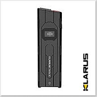 KLARUS KLARUS X2 - 3000流明 170米 超薄戰術EDC手電筒(黑色)
