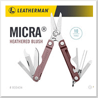 LEATHERMAN New Micra 腮紅色多功能工具剪【特價品】