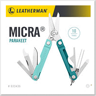 LEATHERMAN New Micra 鸚鵡綠色多功能工具剪【特價品】