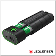 德國 Ledlenser Powerbank Flex7 行動電源電池保存盒 (附18650原廠充電電池x2)