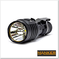 Manker QUINLAN T01 手電筒(黑色) -500~900流明