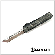 Maxace Medusa 梅杜莎 碳纖+鋁柄 Tanto刃彈簧刀 - MagnaCut鋼版本
