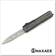 Maxace Medusa 梅杜莎 碳纖+鋁柄 S/E 刃彈簧刀 -MagnaCut鋼版本