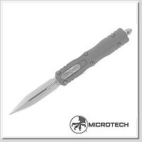 Microtech Dirac 原色鋁柄 OTF D/E 彈簧刀 (單面開鋒) Bohler M390MK鋼 (石洗處理)