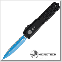 MICROTECH Ultratech Gen IV D/E JEDIFULL / M390MK鋼. 背齒 原色鋁柄 OTF -彈簧刀 (不二價)