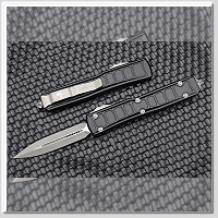 MICROTECH 簽名版 Ultratech D/E Apocalyptic / 末日石洗 OTF(單面開鋒)-彈簧刀(不二價)支