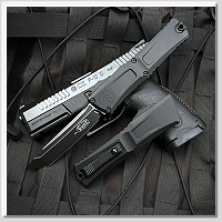 MICROTECH COMBAT TROODON T/E GEN III-彈簧刀(不二價)
