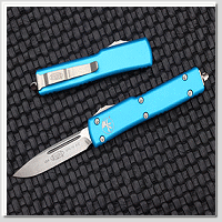 MICROTECH UTX-70 S/E STONEWASH STANDARD -彈簧刀 (不二價)