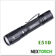 NEXTORCH E51D 高亮度直充戰術手電筒 - 2100流明