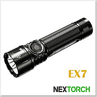 Nitecore EX7 高性能磁吸可變光直充手電筒 - 6000流明