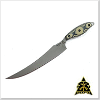 Tops Knives FILET 棕黑G10炳魚刀 - 154CM鋼