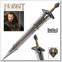 United Cutlery THE HOBBIT Thorin Oakenshield 哈比人：五軍之戰 索林·橡木盾 矮人之劍 -魔戒刀劍