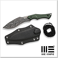 We Knife/Civivi Praxis Vaquita II 小型喀爾克大馬士革鋼頸刀