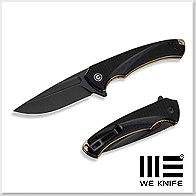 We Knife/Civivi Voidflare 黑 G10柄 Liner Lock 折刀 -14C28N鋼(黑石洗處理)