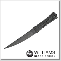 Williams Blade Design Hira Zukuri 棕電木柄必殺小直刀 【不二價/限量75 pcs】