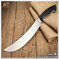 Work Tuff Gear -Atayal XL-C 大泰雅二代 黑色G10柄白內襯直刀- Bohler K329鋼 (附黑K鞘 /Satin處理)