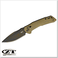 ZT DURALOCK C10 OL BLK /CPM-M4鋼. 軍綠G10柄材 -折刀